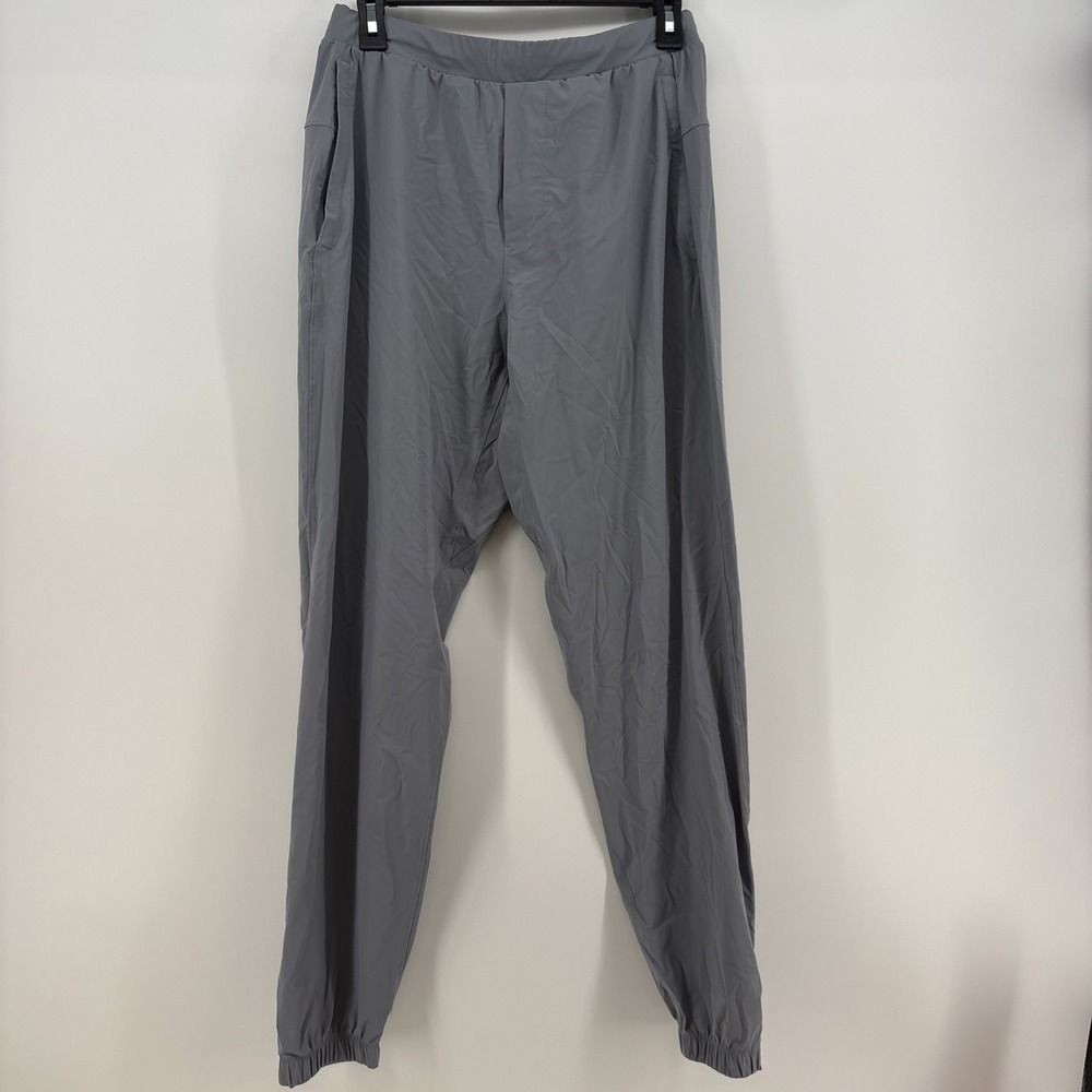 Lululemon Surge Jogger Pants Mens M Gray Athletic Ankle Zip LM59565 - Picture 1 of 7